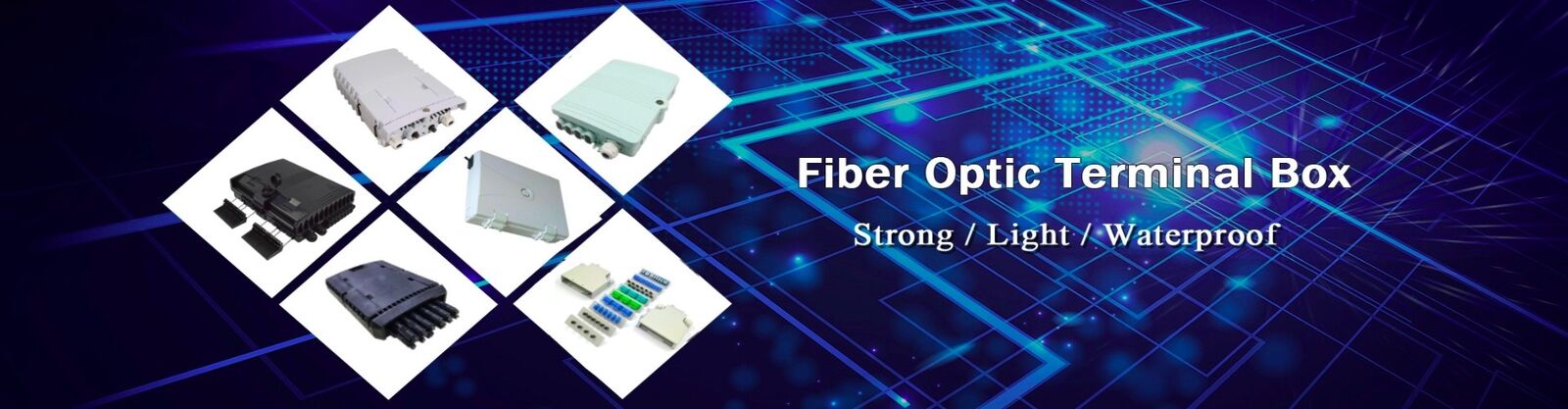 Scatola terminale a fibra ottica