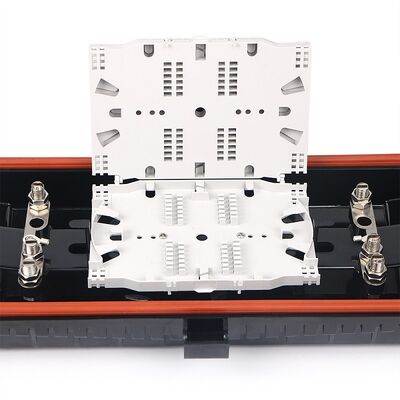 288 tipo orizzontale a fibra ottica contenitore unito della chiusura IP68 della giuntura del centro di cavo a fibre ottiche