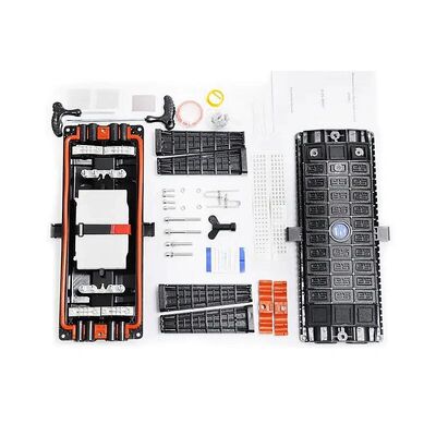 Tipo in-linea 4 chiusura unita di sigillatura meccanica 96core Fosc del cavo a fibre ottiche del porto