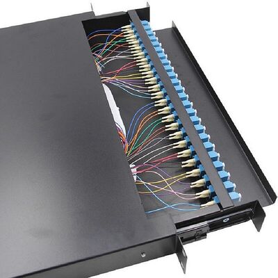 Giunto a fibra ottica del cassetto della scatola 24Core di recinzione del quadro d'interconnessione del porto di ODF 24