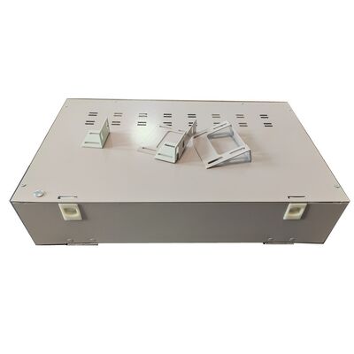 48 tipo a fibra ottica grigio di rotazione della scatola di distribuzione dello Sc del quadro d'interconnessione del porto 2U