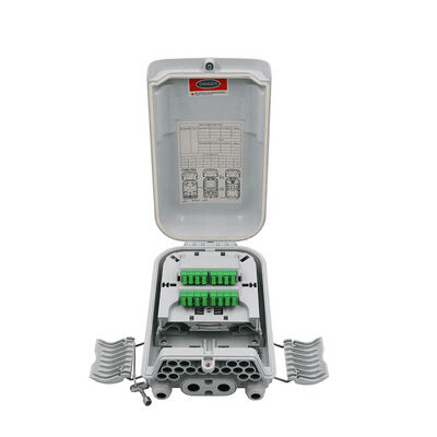 Distribuzione a fibra ottica IP68 16Cores del contenitore di separatore dello SpA di FTTx 1x8