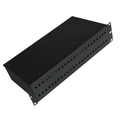 Il pannello componenti elettrici a fibra ottica fisso di ODF 2U tormenta il quadro d'interconnessione montato