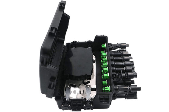Sc a fibra ottica impermeabile IP68 2 della scatola terminale di FTTB IN 2OUT 48Core 16Port