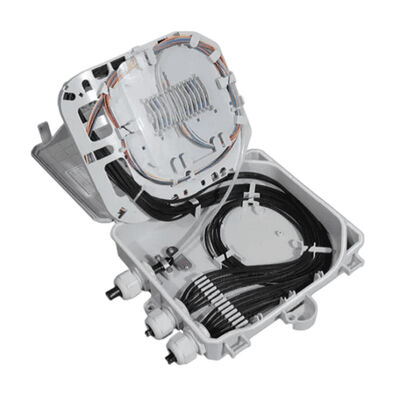 Scatola terminale a fibra ottica 12Cores dell'interno/SC/LC/ST/FC all'aperto grigio chiaro