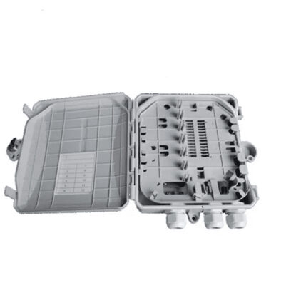 Scatola terminale a fibra ottica 12Cores dell'interno/SC/LC/ST/FC all'aperto grigio chiaro