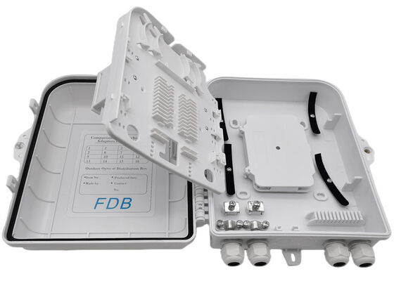 Supporto a fibra ottica bianco del muro di separazione dello SpA di LC 1x16 del contenitore di separatore