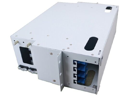 Quadro d'interconnessione a fibra ottica di distribuzione di ODF dell'unità del porto ottico di Singemode 48 LC