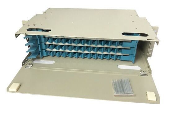 Quadro d'interconnessione a fibra ottica di distribuzione di ODF dell'unità del porto ottico di Singemode 48 LC