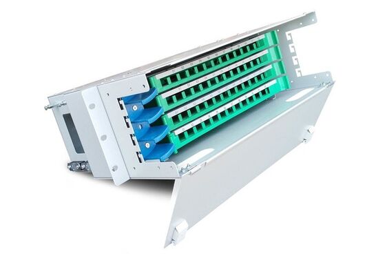 Quadro d'interconnessione a fibra ottica di distribuzione di ODF dell'unità del porto ottico di Singemode 48 LC