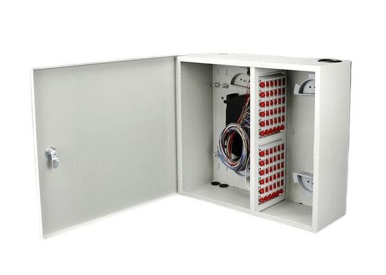 Porta del porto della scatola di distribuzione di recinzione della fibra del supporto della parete di ODF FC 72F 72 singola