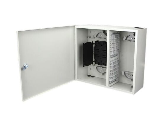 Porta del porto della scatola di distribuzione di recinzione della fibra del supporto della parete di ODF FC 72F 72 singola