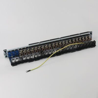 Quadro d'interconnessione integrato del porto del quadro d'interconnessione della rete di UTP RJ45 1U 24