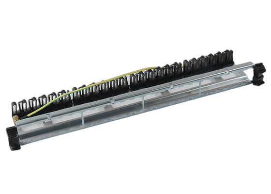 Quadro d'interconnessione integrato del porto del quadro d'interconnessione della rete di UTP RJ45 1U 24