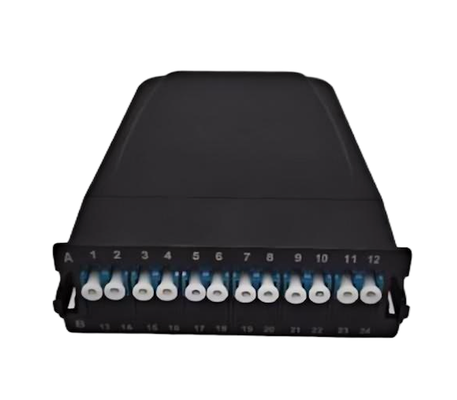 12 Core MPO-LC MTP-LC SM OM3 OM4 OM5 breakout Cassette Moduli Plastica