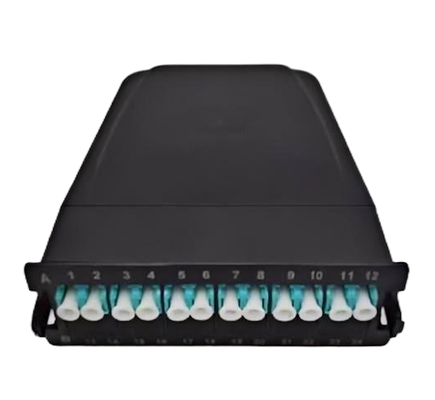 12 Core MPO-LC MTP-LC SM OM3 OM4 OM5 breakout Cassette Moduli Plastica