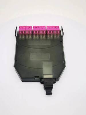 12 Core MPO-LC MTP-LC SM OM3 OM4 OM5 breakout Cassette Moduli Plastica