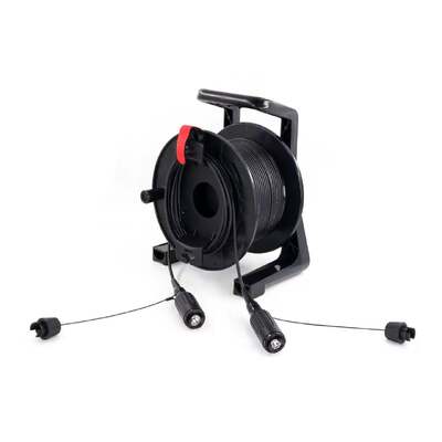 Bobina Cavo Fibra Ottica Tattico FTTA Fascio Espanso Connettore AARC HXB11 HXB13 HXB15 SM 2 4 6 8 Fibre Canali Core 10-300M