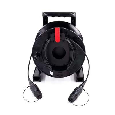Bobina Cavo Fibra Ottica Tattico FTTA Fascio Espanso Connettore AARC HXB11 HXB13 HXB15 SM 2 4 6 8 Fibre Canali Core 10-300M