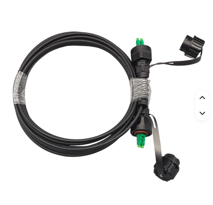 Cavo patch in fibra corazzato impermeabile per esterni FTTA ODVA LC a ODVA LC UPC APC da 5,0 mm