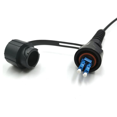 Cavo patch in fibra corazzato impermeabile per esterni FTTA ODVA LC-DLC UPC APC da 5,0 mm